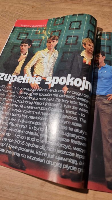 Teraz Rock 1/2005 - Franz Ferdinand, AC/DC, A Perfect Circle