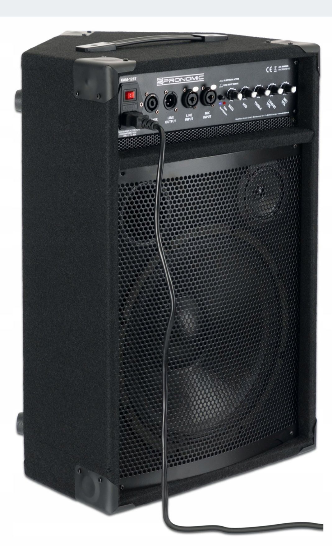 Monitor Sceniczny Bluetooth 120W RMS - Doskonała Dźwięku