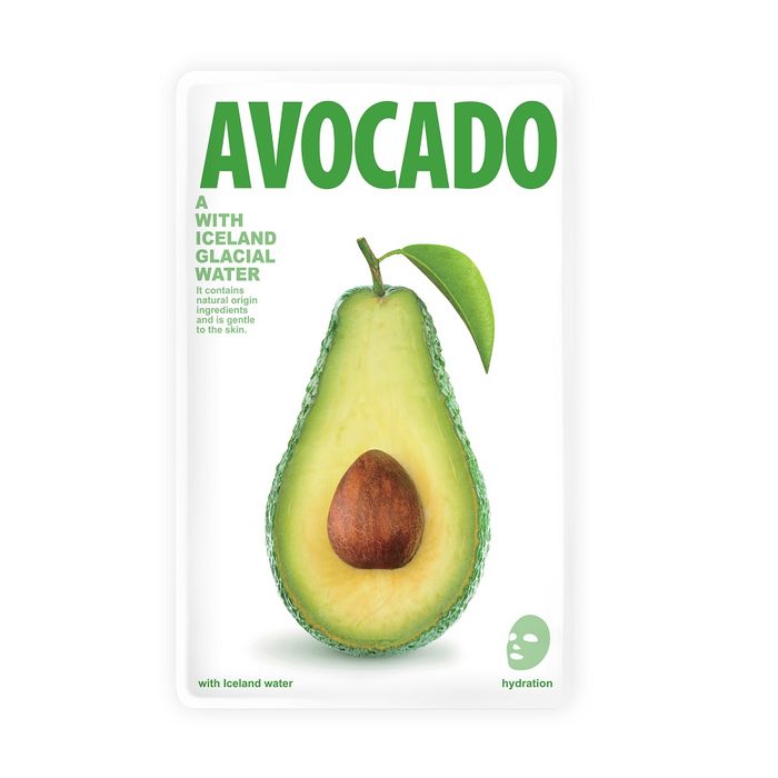 Blue Dot Mask  odżywcza maseczka w płacie Avocado 20g