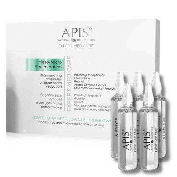 Apis Expert REGENERUJĄCE ampułki niwelujące blizny POTRĄDZIKOWE 5x10ml