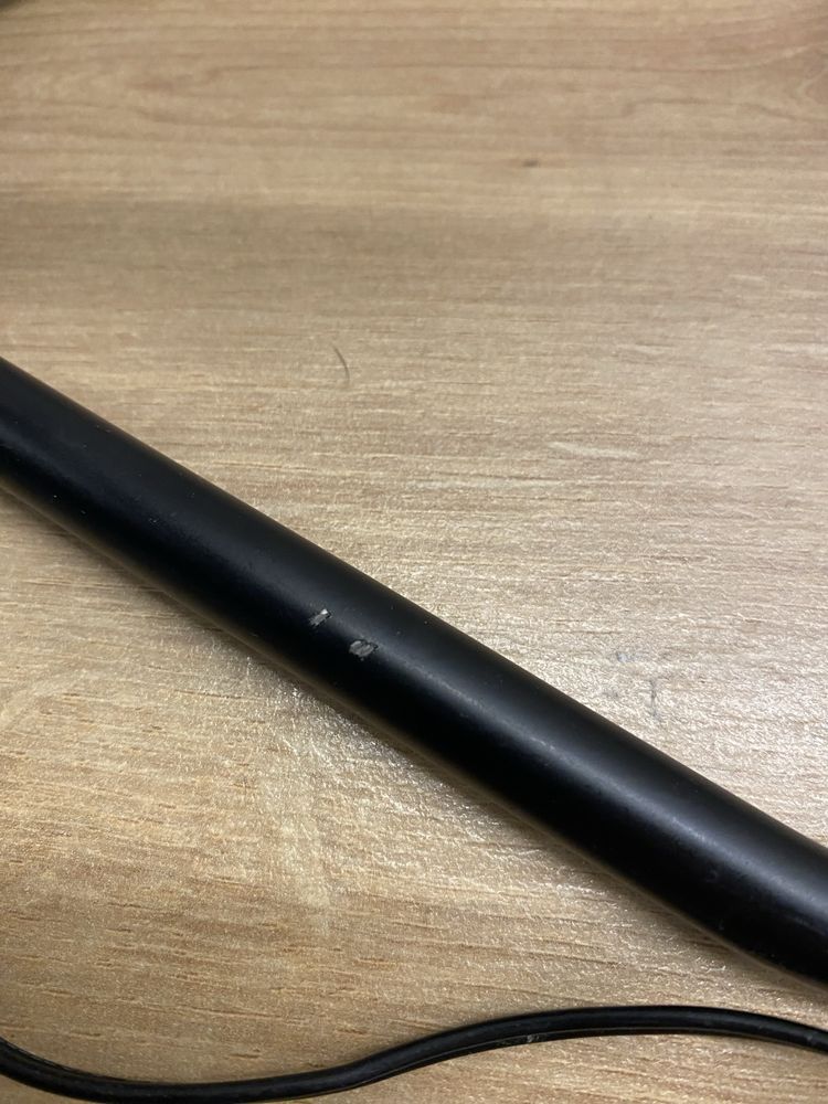 Ikea Harte Lampka biurkowa / nocna czarna