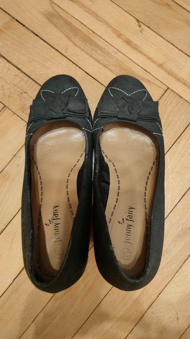 Buty na koturnie r.38