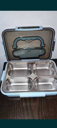 Lunch Box - Pojemnik Obiadowy z Futerałem Termoizolacyjnym