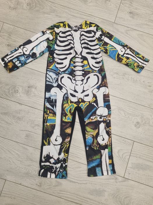 На хеловін для хлопчика, костюм скелета