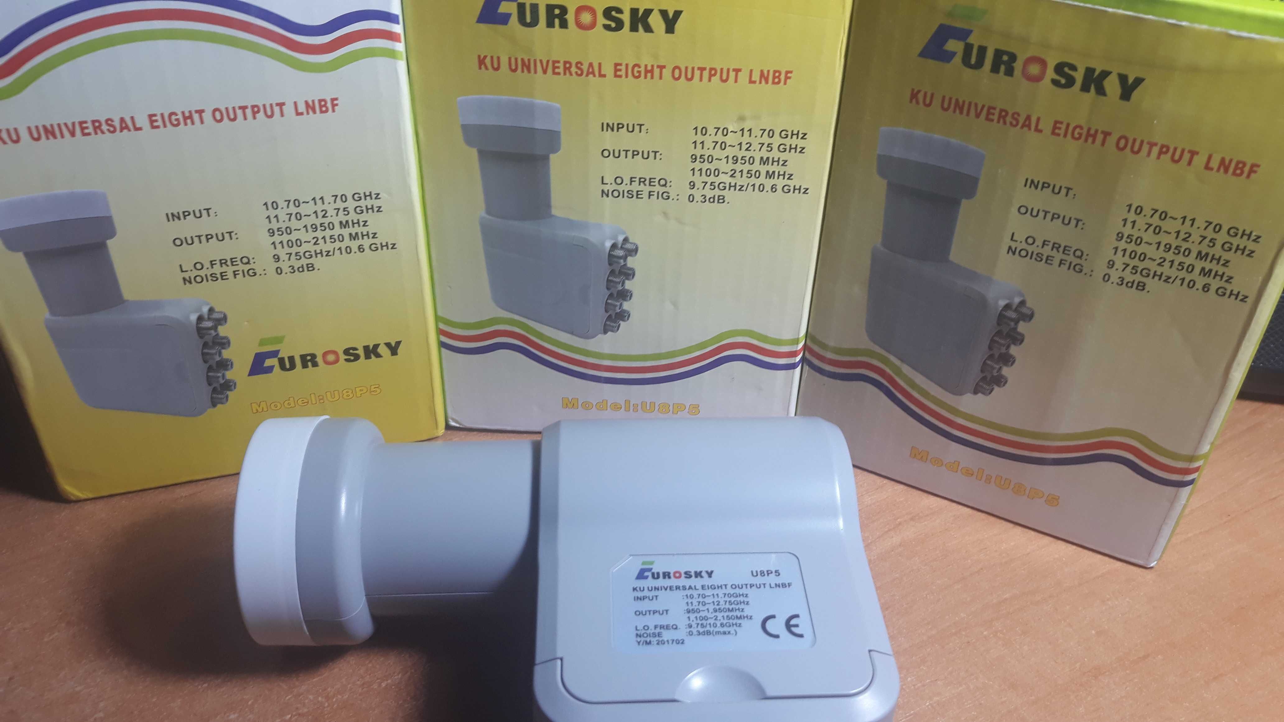 Конвертора Eurosky KU Universal U8P5 на 8 тв