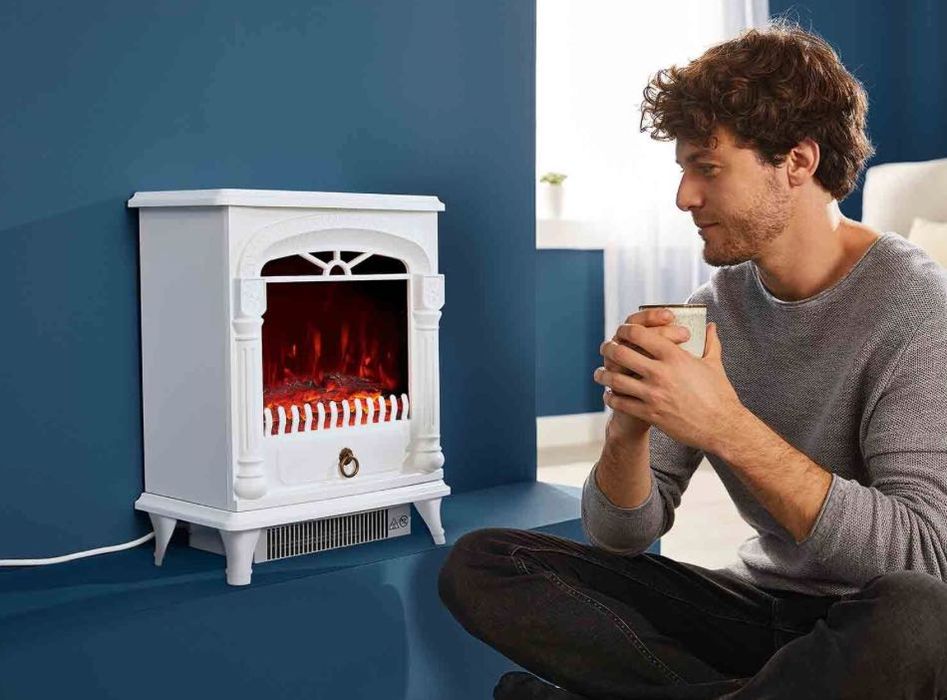 Німецький електричний камін - обігрівач SilverCrest SEK 2000 B2 1950Вт