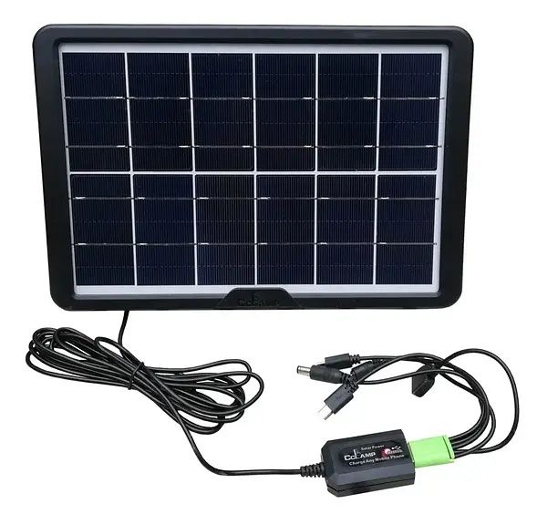 Солнечная панель CCLamp CL-680 Solar 8Вт панель 27*19*2.5см с USB