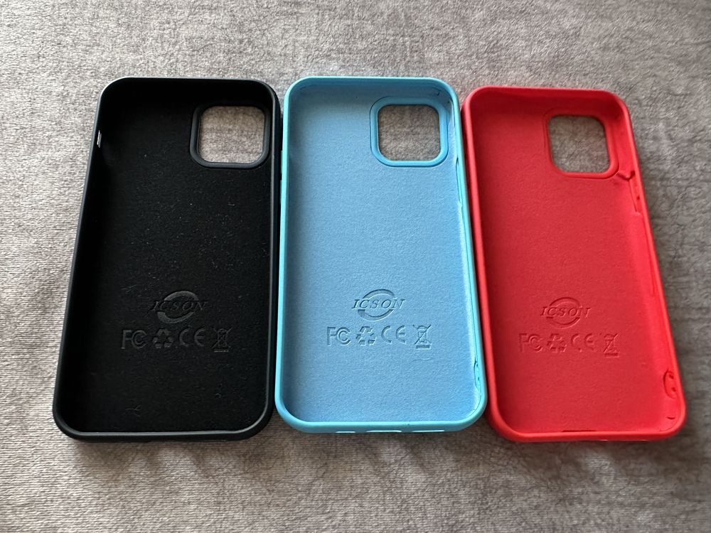 Pack 3 Capas iPhone 12 ou 12 Pro
