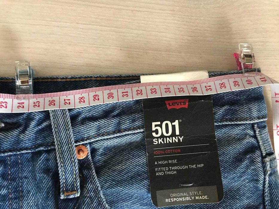 Жіночі джинси Levi's® Premium 501® SKINNY WOMEN'S JEANS  розмір 30*32
