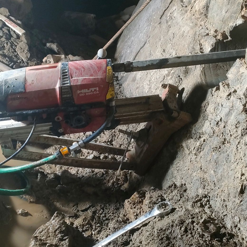 Technika diamentowa , cięcie  betonu , wiercenie  otworów w betonie