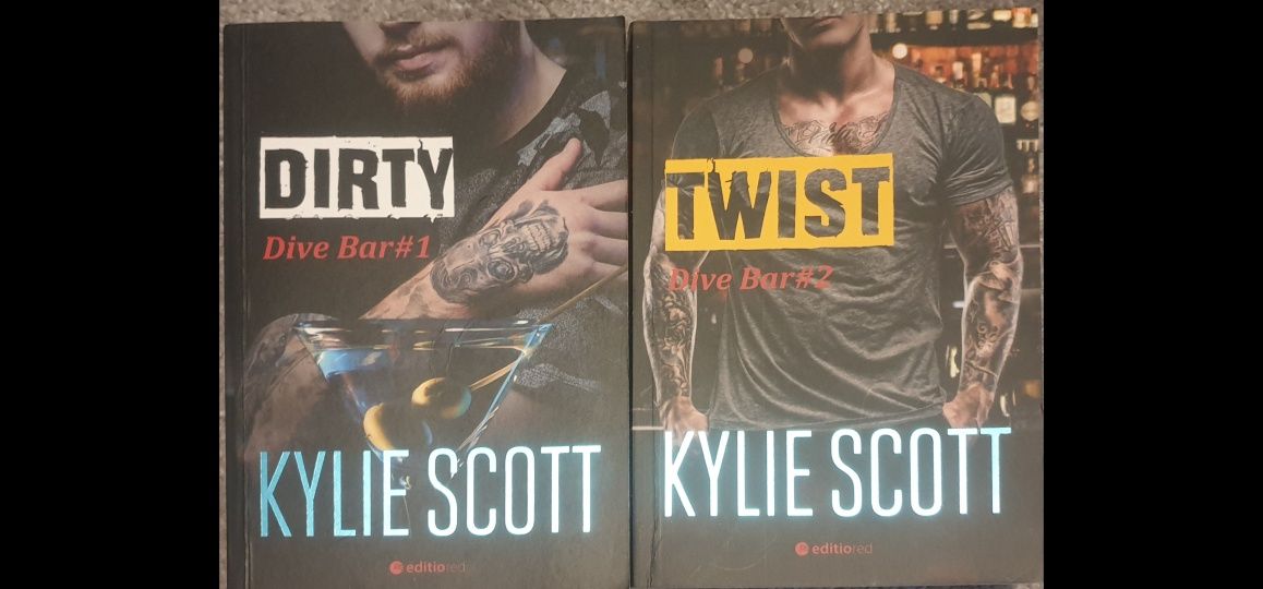 2 książki Drive Bar Dirty i Twist Kylie Scott