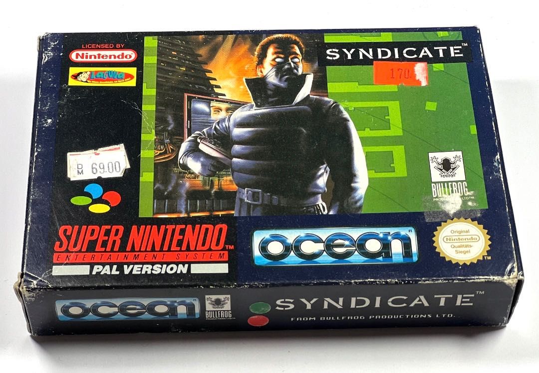 Syndicate Super Nintendo SNES