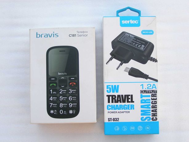 Мобильный телефон BRAVIS C181 Senior