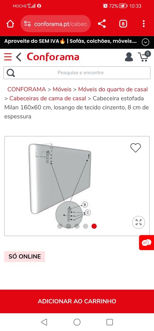 Cabeceira de cama