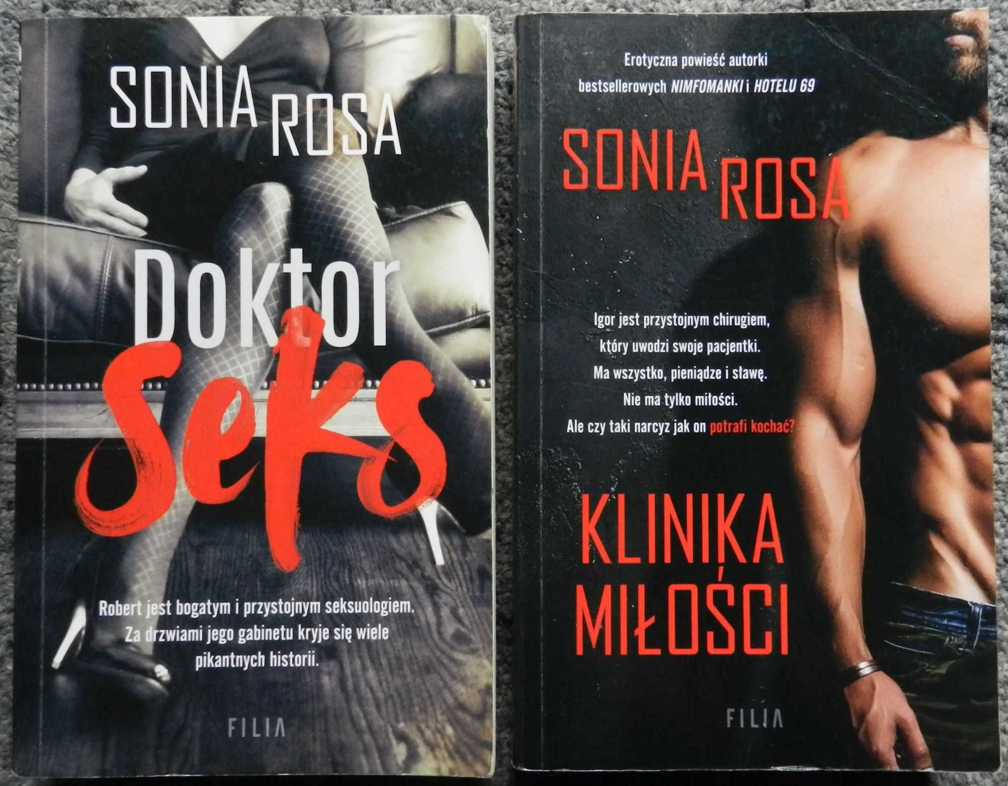 Rosa Sonia - Doktor seks, Klinika miłości, pocket, lit. erotyczna