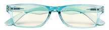 Damskie okulary do komputera z filtrem Eyekepper niebieskie +1.75 nowe