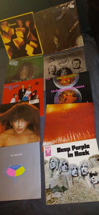 Kolekcja płyt winylowych Alphaville , Deep Purple,  Europe , i inne