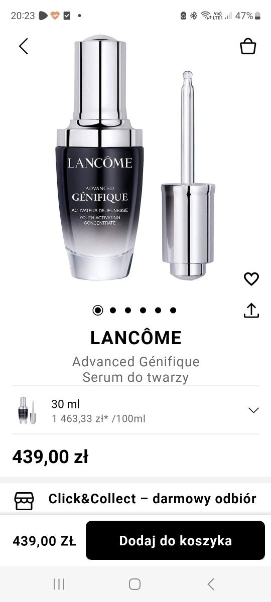 Serum przeciwzmarszczkowe Lancôme