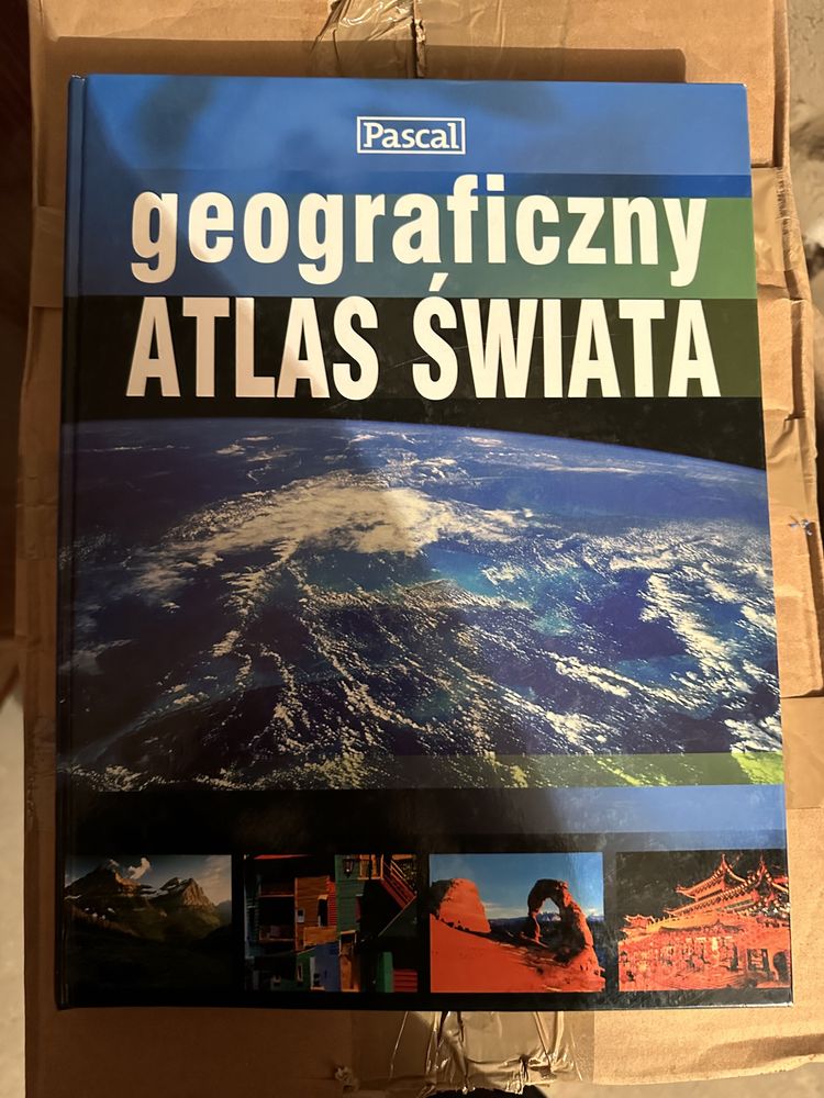 Książka Geograficzny Atlas Świata Pascal