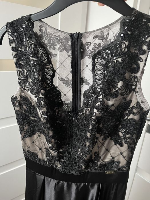 Sukienka na studniówkę z koronką XS S PARISSE