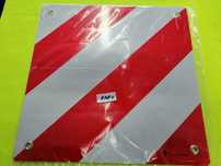 Chapa / Placa refletora P2 de carga que excede comprimento