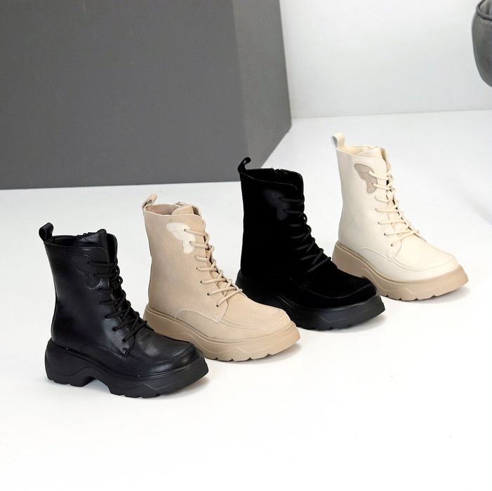 Черевики жіночі зимові шкіряні