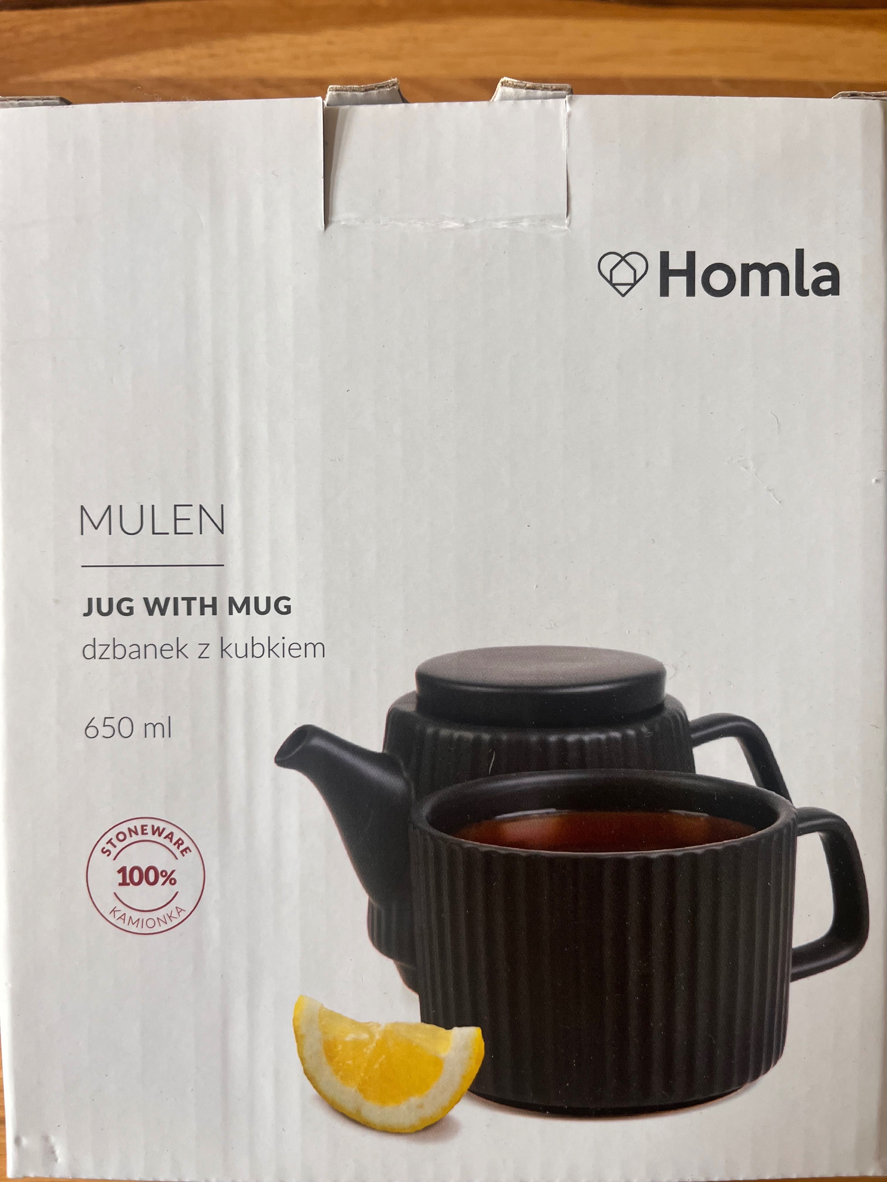 Homla Mulen dzbanek z kubkiem 650ml