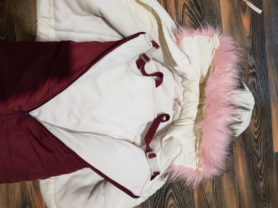 Зимний костюм комбинезон Эмили, полукомбинезон, 86 р, от 1.5 до 2.5 г