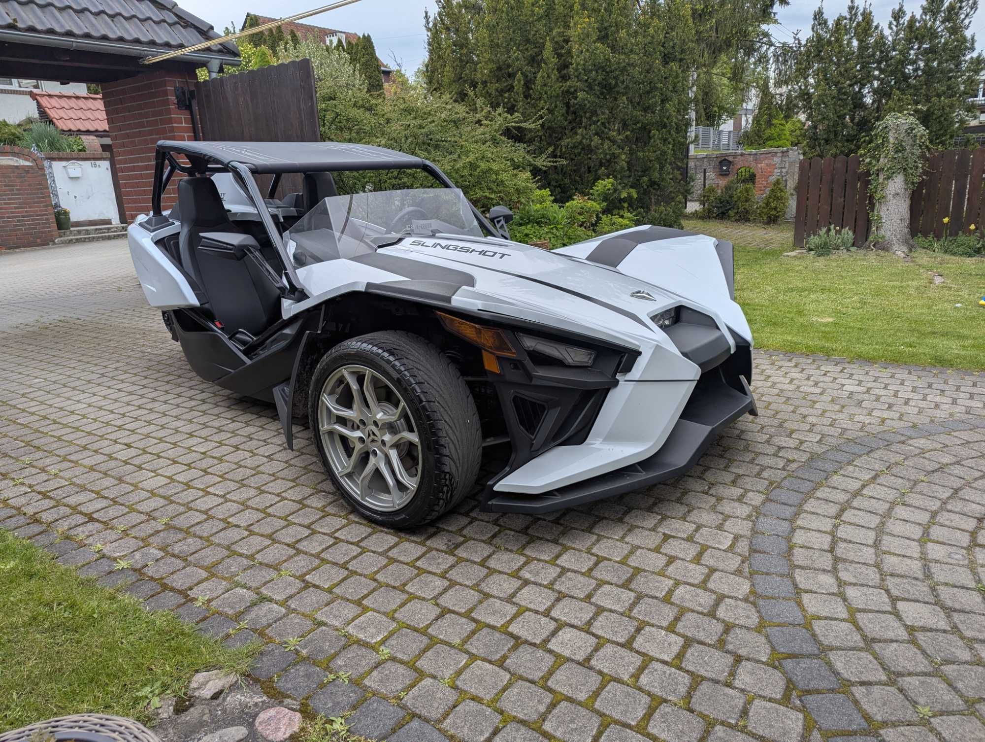 Polaris Slingshot SL 2022 | Tylko 3400 km | Dach + LED podwozie