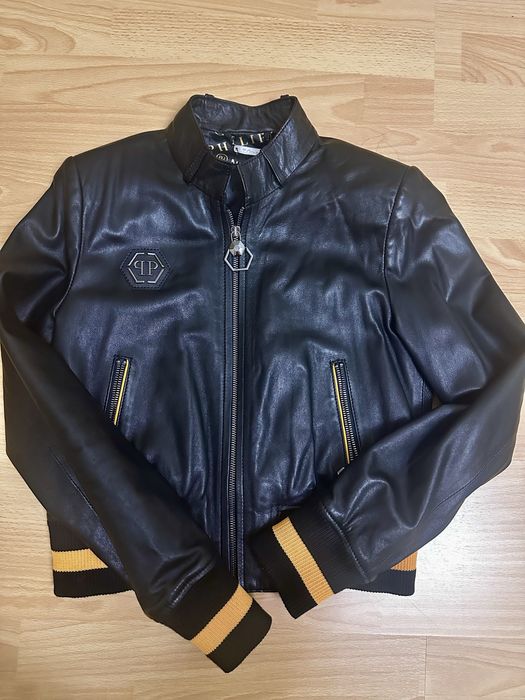 Куртка шкіряна Philipp Plein оригінал