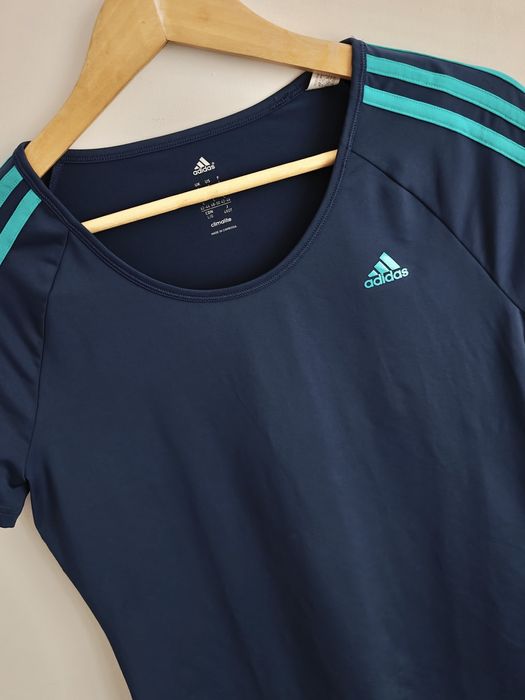 Adidas koszulka sportowa damska krótki rękaw t-shirt L
