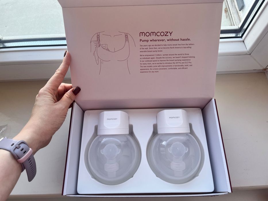 Laktator Momcozy s12pro + akcesoria