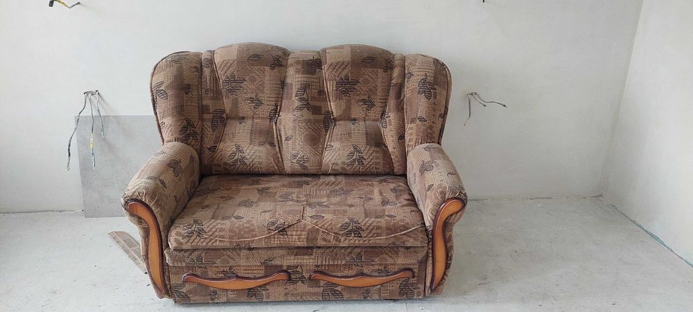 Диван софа ліжко (дерево+ фанера)