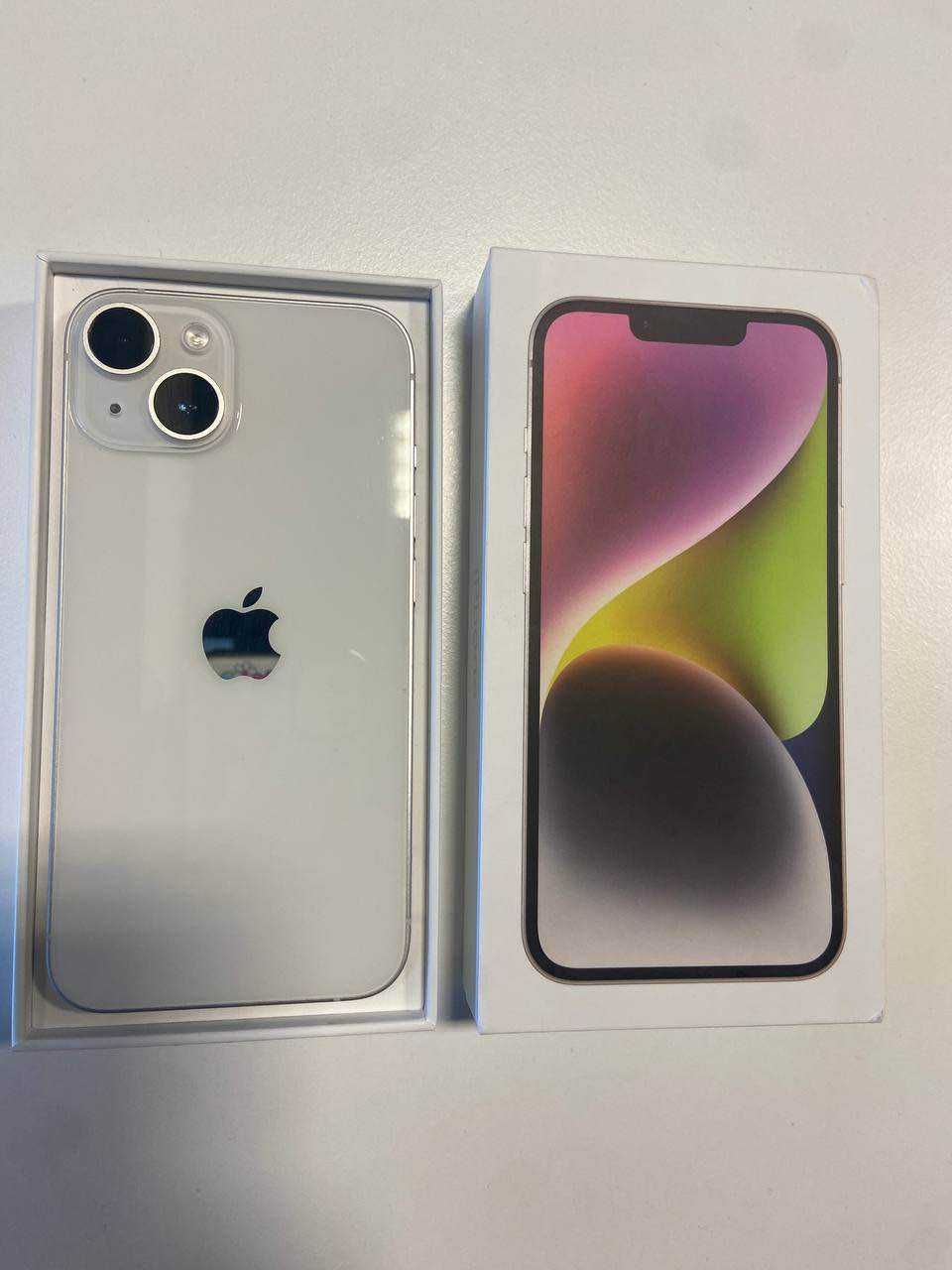 Smartfon APPLE IPHONE 14 5G STARLIGHT 128GB - stan BDB + FV23%