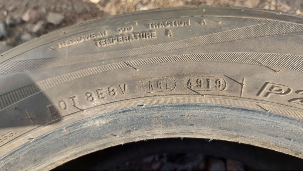 Продам резину R17 215,65