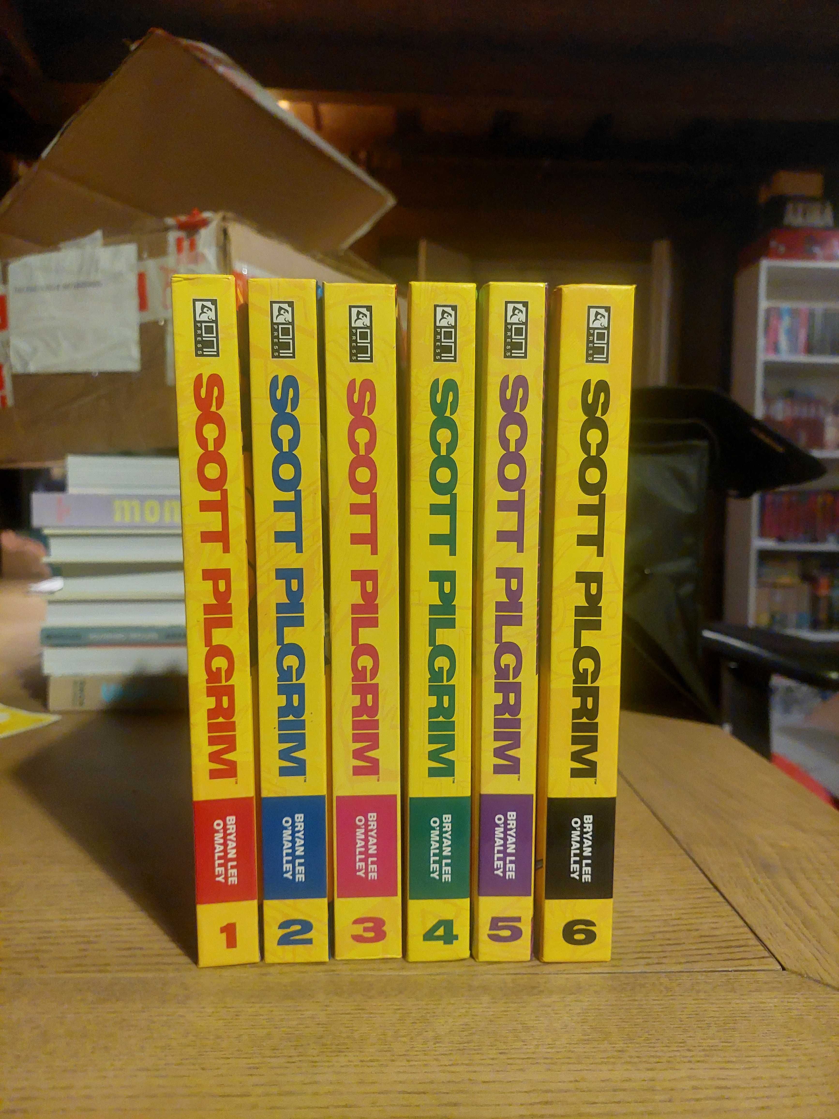 Scott Pilgrim Color Edition COMPLETO Semi-novos