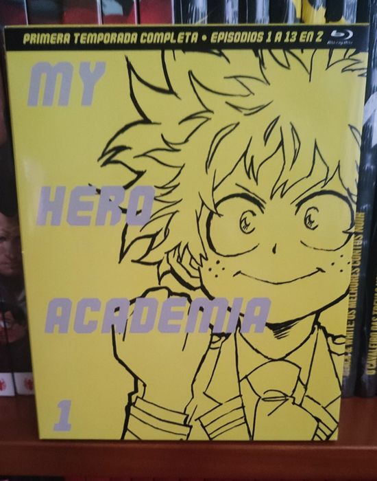 My Hero Academia - Primeira Temporada - Blu-Ray (Áudio PT-PT)