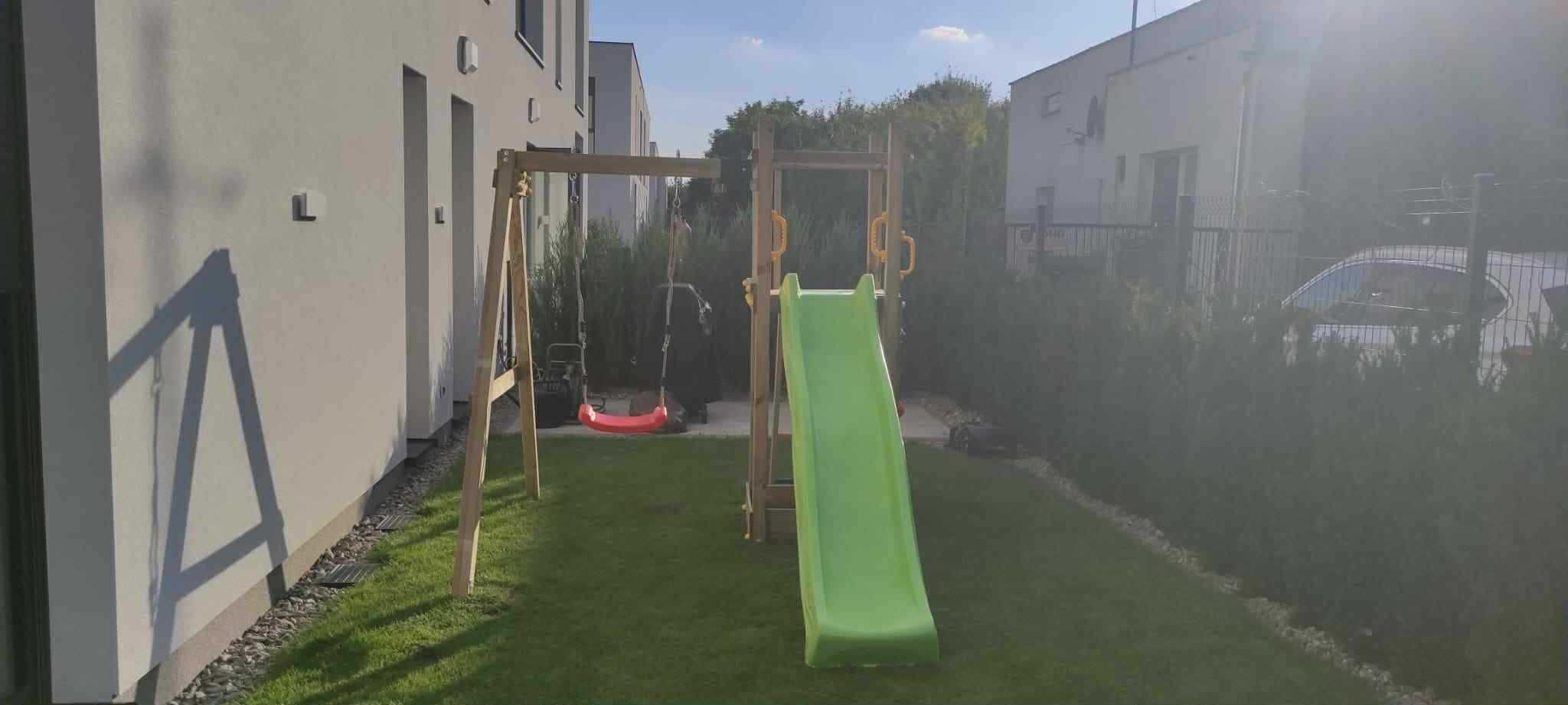 Plac zabaw, Drewniany domek dla dzieci, DARMOWA DOSTAWA, 2-3 dni,Atest