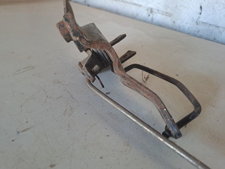 Pedal de travão de uma Yamaha RZ50