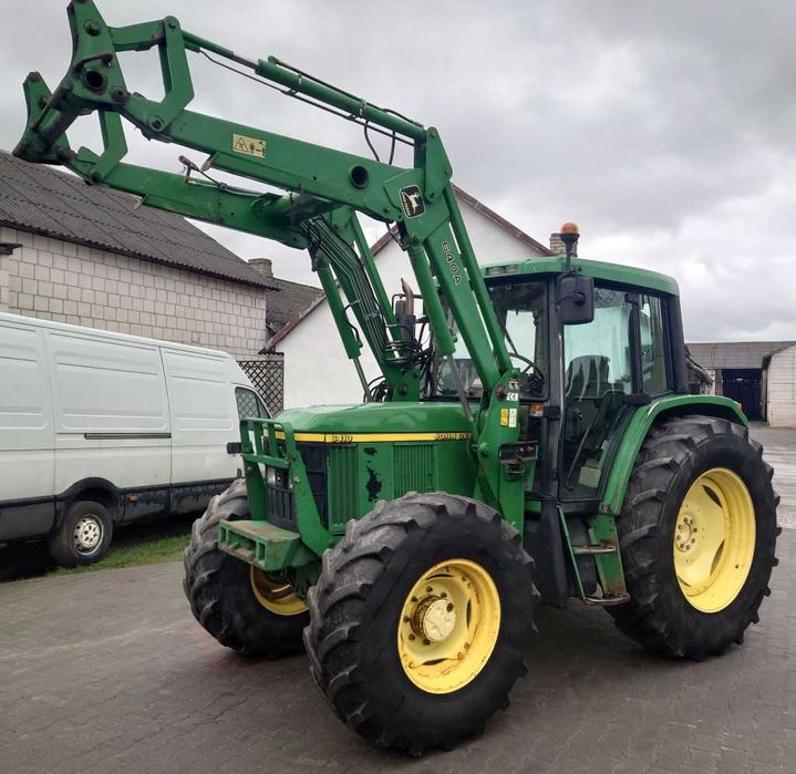 John Deere 6410 TUR, 40 KM/H, Miękką oś