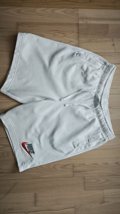 Spodenki bawełniane białe męskie Nike rozmiar  M