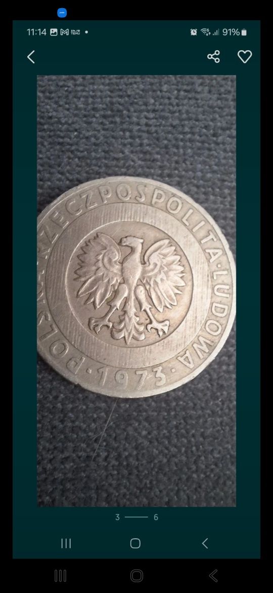 Trzy monety polskie