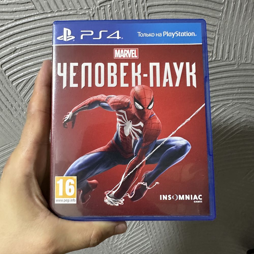 Чоловік паук ps4