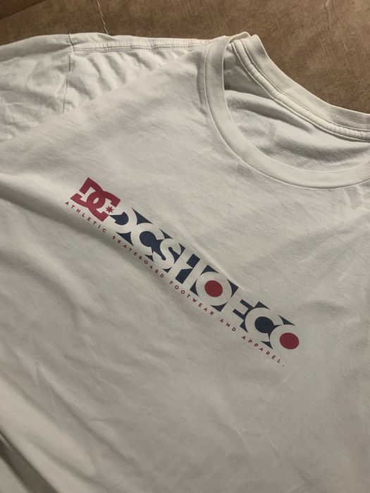 Vintage Dc DCSHOECOUSA t-shirt футболка sk8 rap hiphop x southpole y2k