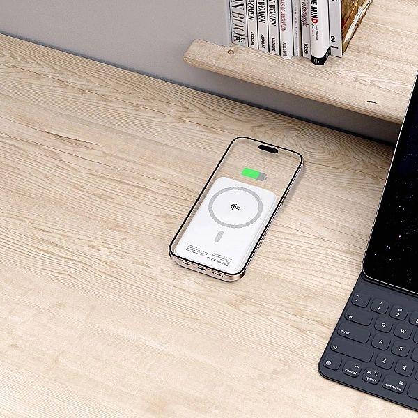 Tech-Protect Pb24 Lifemag Qi2 Magsafe Power Bank 10000Mah White