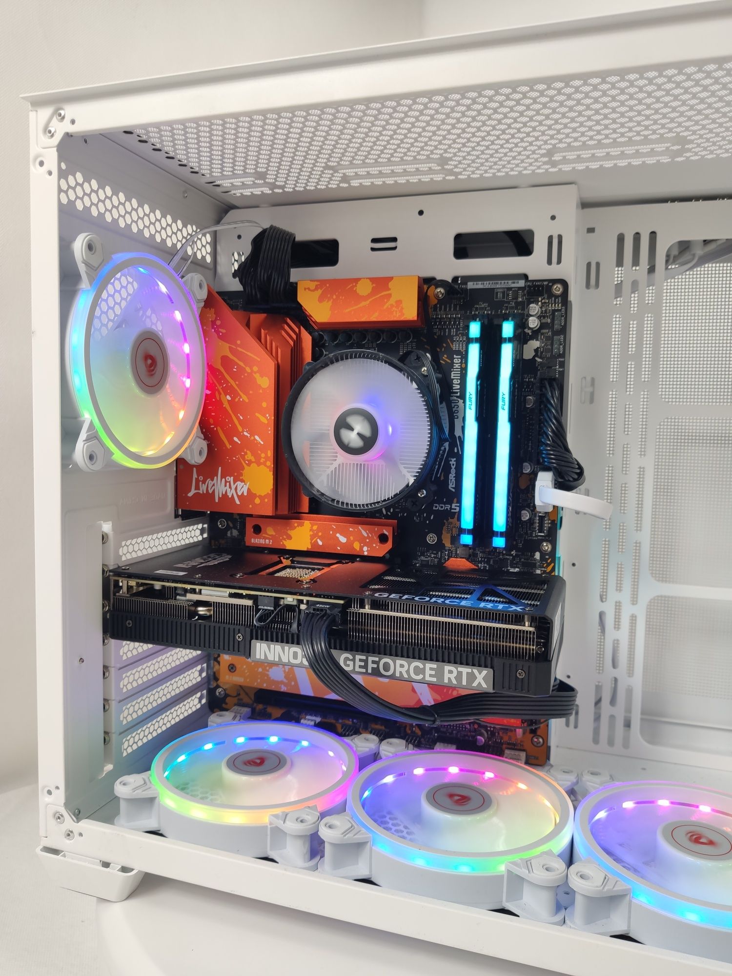 Komputer Gamingowy Ryzen 5 7500, RTX 5070, 32 GB,SSD,Win 11,USDC