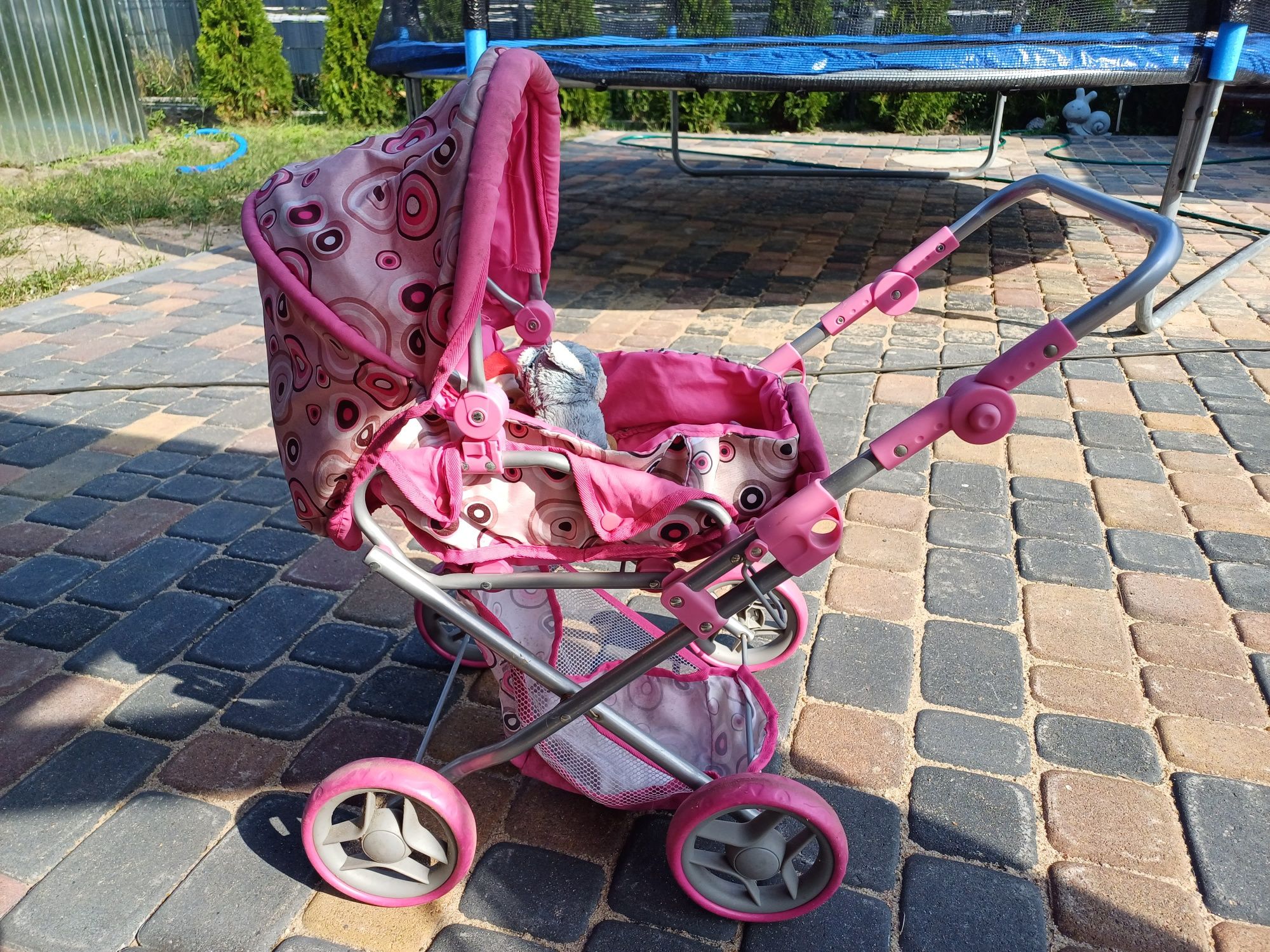 Wózek dla lalek, spacerówka dla lalki i łóżeczko dla lalki