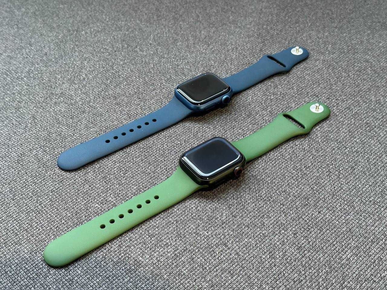 Apple Watch Series 7 41mm Blue/Green OpenBox. Гарантия