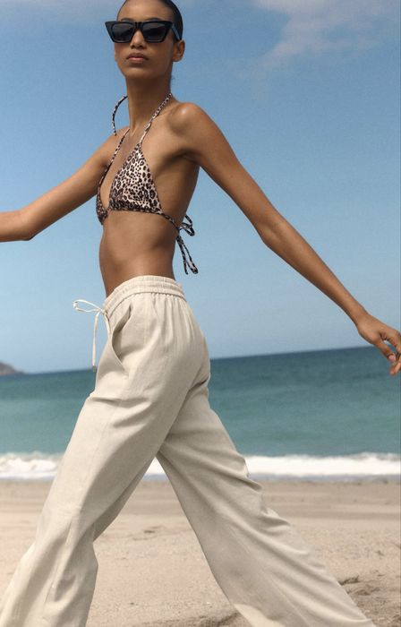 Штани жіночі нові з льону Zara