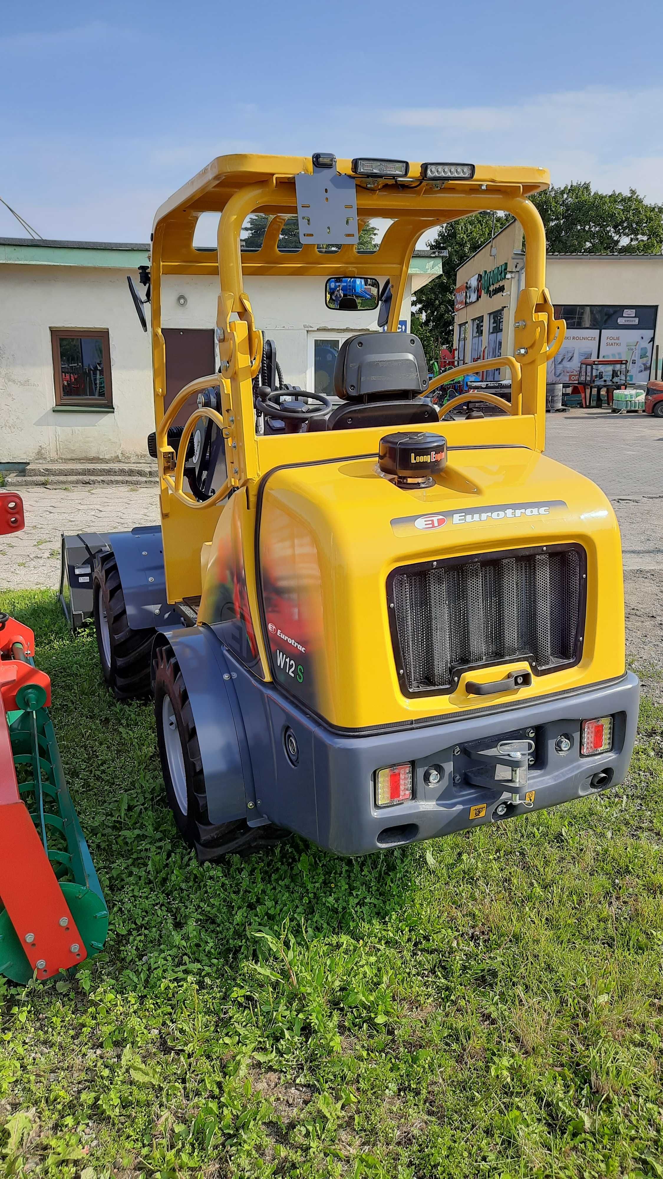 Ładowarka przegubowa 1.40m udźwig 1350kg Eurotrac W12S NOWA